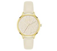 Nine West Orologio Analogico al Quarzo Giapponese Donna con Cinturino in Pelle Sintetica NW/2920GPCR
