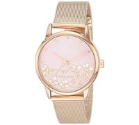 Nine West Orologio con bracciale a maglie da donna
