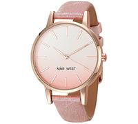 Nine West Multicolor Leather Dress Watch