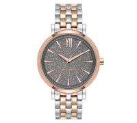 Nine West Orologio da polso da donna, Argento/oro rosa, NW/2403SVRT