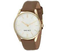 Nine West - Orologio da polso da donna, Beige