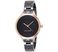 Nine West - Orologio da polso da donna, NW/2225, Grigio