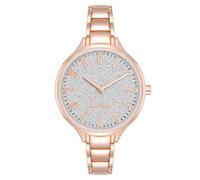 Nine West Orologio da polso da donna, Tonalità oro rosa, NW/2336RORG