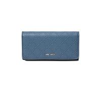 Nine West Portafoglio da donna Zuri Slg Organizer, Blu acciaio, Medium
