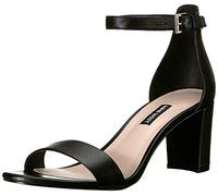 Nine West Pruce, Sandali con Tacco Donna, Black Nappa, 39 EU