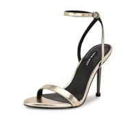Nine West Sandali con tacco Reina Donna, Oro chiaro 714, 41 EU