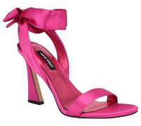 Nine West Sandali da donna con tacco Kelsie, Raso rosa 665, 39 EU