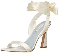 NINE WEST Sandali da donna Kelsie7 con tacco, avorio, 36, avorio, 39 EU
