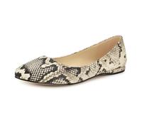 Nine West Speakup Ballerine Donna, Serpente Naturale Chiaro Multi 113, 40.5 EU