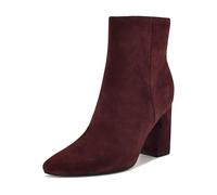 Nine West Stivaletti Reraye Donna, Camoscio Rosso Scuro 600, 40 EU