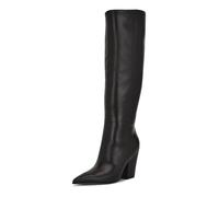 Nine West Stivali alti Adera da donna, Pelle Nera 002, 36 EU