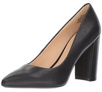 Nine West Women's Astoria Pump, Black Leather, 9 Medium US