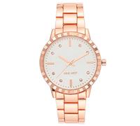 Nine West Women's Crystal Accented Bracelet Watch