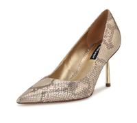 Nine West Women's Deonne Pump, Gold Snake Multi 710, 9