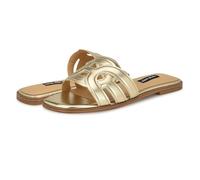 Nine West Women's Geena3 Sandal, Gold 710, 6