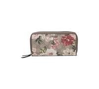 Nine West Zuri SLG - Portafoglio con zip, motivo floreale autunnale, Autunno Cenere Flore, Medium