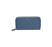 Nine West Zuri SLG Portafoglio Donna Zip Around, Blu acciaio, Medium