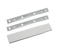 Ninehole 2 Pezzi HSS Lame Pialla 210mm, 210mm Lama per Pialla, 210mm Pialla Lama per Macchine per la lavorazione del legno, 210 x 22 x 1.8mm