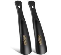 NINEMAX Calzascarpe Corto Plastica, Calza Scarpe Piccolo Da Viaggio, 7.5inch Calzante Per Scarpe Portatile Resistente per Bambini Uomo Donne (2 Pezzi)