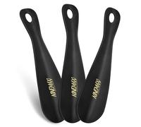 NINEMAX Calzascarpe Corto Plastica, Calza Scarpe Piccolo Da Viaggio, 7.5inch Calzante Per Scarpe Resistente Portatile per Bambini Uomo Donne (3 Pezzi)