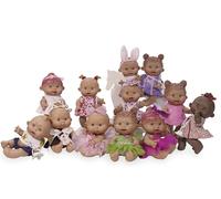 6 pcs Mini Bambole Reborn BJD regalo perfetto bambina Natale /compelanno