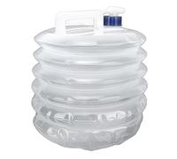 NINESHE Contenitore d'acqua con beccuccio, piccolo volume di stoccaggio, in PE, pieghevole, ultraleggero, a prova di perdite, portatile, per campeggio, escursionismo, arrampicata (15 L)