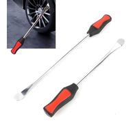 NINESHE Cucchiai per pneumatici 2 pezzi 11,81 pollici 14,57 pollici, kit smontagomme per moto in acciaio al carbonio per motociclette, strumento per cambio pneumatici per veicoli