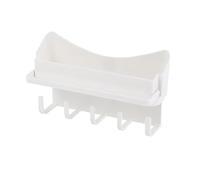 NINESHE Organizer Adesivo da Parete, Impedisce Agli Oggetti di Scivolare O Perdersi, Mensola Appendiabiti in Plastica per Il Bagno, la Cucina e Il Soggiorno