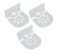 NINESHE Staffa da parete versatile in acrilico, sicura e stabile, supporto trasparente da parete per piccoli router WiFi, altoparlanti, statuette, piante, chiavi e telefoni