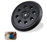 NineSSJLY Platorello da 125 mm, compatibile con BOSCH PEX 12, PEX 12 A, PEX 125 e PEX 125 AE. 8 fori, fissaggio a strappo, durevole e resistente al calore fino a 80 °C.