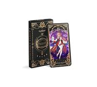Ninesun Genshin Impact periferica Tarocchi carta Personaggi del gioco HD Set completo di carte dei Tarocchi (22pcs)