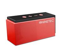 NINETEC Super Sonic 10 Watt Bluetooth 4.0 Speaker con radio FM AUX TF card e funzione vivavoce ROSSO