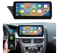 Ninetom Autoradio 12,3 pollici Touchscreen con Wireless Carplay e Android Auto per Audi A4 A5 S4 S5 2009-2017 con sistema MMI 2G, supporta Mirrorlink, fotocamera, navigazione