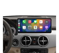 Ninetom Autoradio con schermo touch da 12,3 pollici, con Carplay wireless e Android Car per Mercedes Benz GLK Classe X204 2013-2015 NTG4.5/4.7, supporto Mirrorlink, telecamera, navigazione