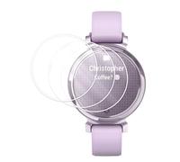 NineXuan Confezione da 3 pellicole protettive per lo schermo compatibili con Garmin Lily 2/Lily 2 Active, HD Clear antiurto in vetro temperato accessori per smartwatch (Lily 2 Active)