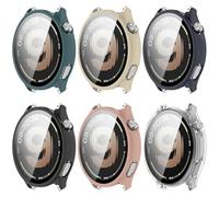 NineXuan Custodia protettiva per Oneplus Watch Lite, custodia protettiva completa per Oppo Watch S, custodia rigida per schermo in PC (6 pezzi)