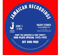 Niney the Observer Set Dub Free/Dub Born Free (Vinyl LP) 10" Single