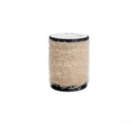 Ninfa Body Outline Ciniglia Fly Tying Material 20m Bobina in 6 colori per creare realistici corpi ninfa texture morbida liscia forte non spargimento adatto per abbinamenti di sfumature d'acqua (Off