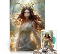 Ninfa danzante Puzzle 1000 pezzi per adolescenti Giocattoli che creano dipendenza e sfidano l'intelligenza del cervello Regalo di compleanno, regali 38x26cm