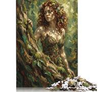 Ninfa degli alberi della dea della foresta Puzzle in Legno 500 Pezzi