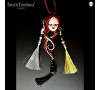 Ninfa Lilith Talismano Magico Collana Gioiello Gotico Bigiotteria Donna Pendente