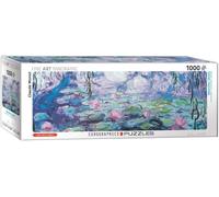 Ninfee Claude Monet Puzzle Panoramico 1000 Pezzi 960Mm X 320Mm