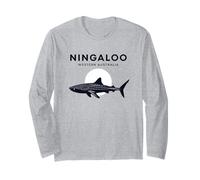 Ningaloo Western Australia Balena Shark Ocean Maglia a Manica