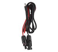 NINGANME Connettore Solare 16 AWG a Cavo Adattatore Maschio DC 5,5 mm, Cavo di prolunga per Pannello Solare con Anima in Rame Privo di Ossigeno, Guaina in PVC Resistente al Calore per Uso