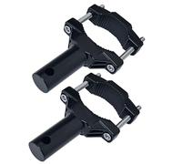 NINGDAKEAI 2 pezzi supporto faro moto staffa di fissaggio fendinebbia, adatto alla maggior parte degli ATV UTV (20 mm a 54 mm)