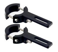 NINGDAKEAI 2 pezzi supporto faro moto staffa di fissaggio fendinebbia, staffe di fissaggio per lampada forcella anteriore (20 mm a 38 mm)