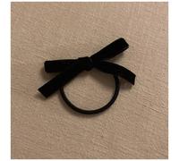 NingPower Cravatte Per Capelli Con Fiocco In Velluto Nero 20 Pezzi, Porta Coda Di Cavallo, Scrunchies Per Capelli Per Donna, Fasce Elastiche Per Capelli Lunghi