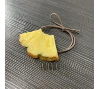 NingPower Elastici Capelli Cravatta Per Capelli Con Cibo Di Simulazione, Accessori Per Coda Di Cavallo, Scrunchies Per Capelli Per Donna, Fascia Per Capelli Funny Fruit Pineapple Per Capelli Lunghi