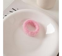 NingPower Elastici Per Capelli 10 Pezzi, Fermacoda Scrunchies Per Capelli Per Donna, Fasce Elastiche Per Capelli Lunghi,Rosa
