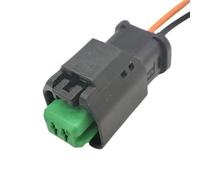 ningqonggongshi connettore sensore 0090-175 1801175 Connettore del termostato del sensore di Temperatura dell'Acqua della Ventola del Motore a 2 Pin